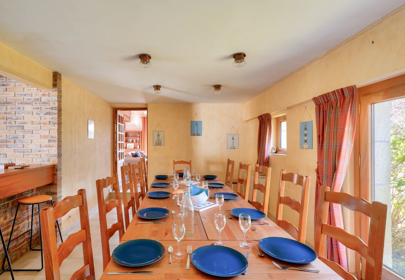 Ferienhaus in Penmarch - 700m vom Strand, Haus für 12- Sauna+Hammam