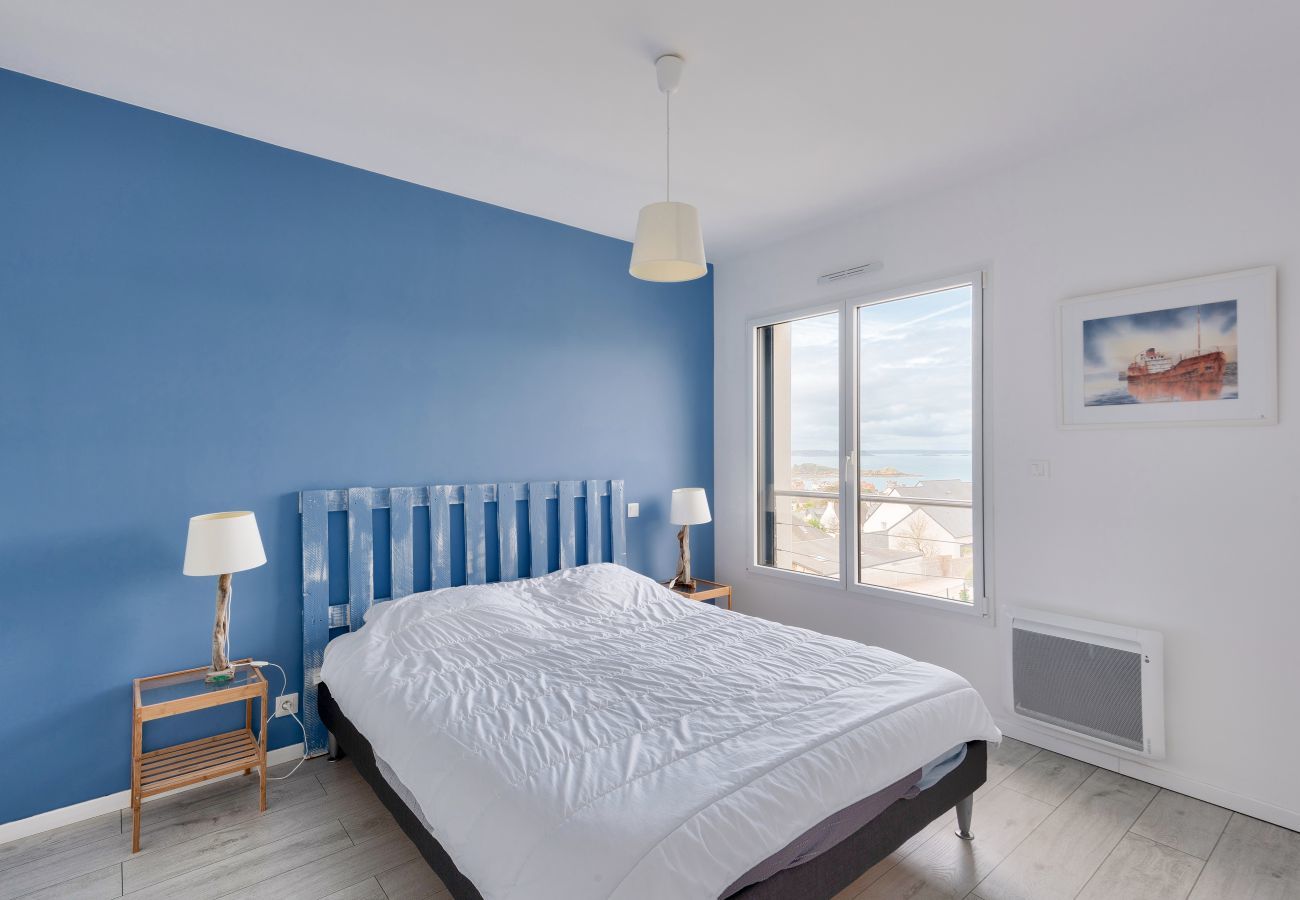 Ferienhaus in Erquy - Vue mer - Neues Haus mit Garten für 6