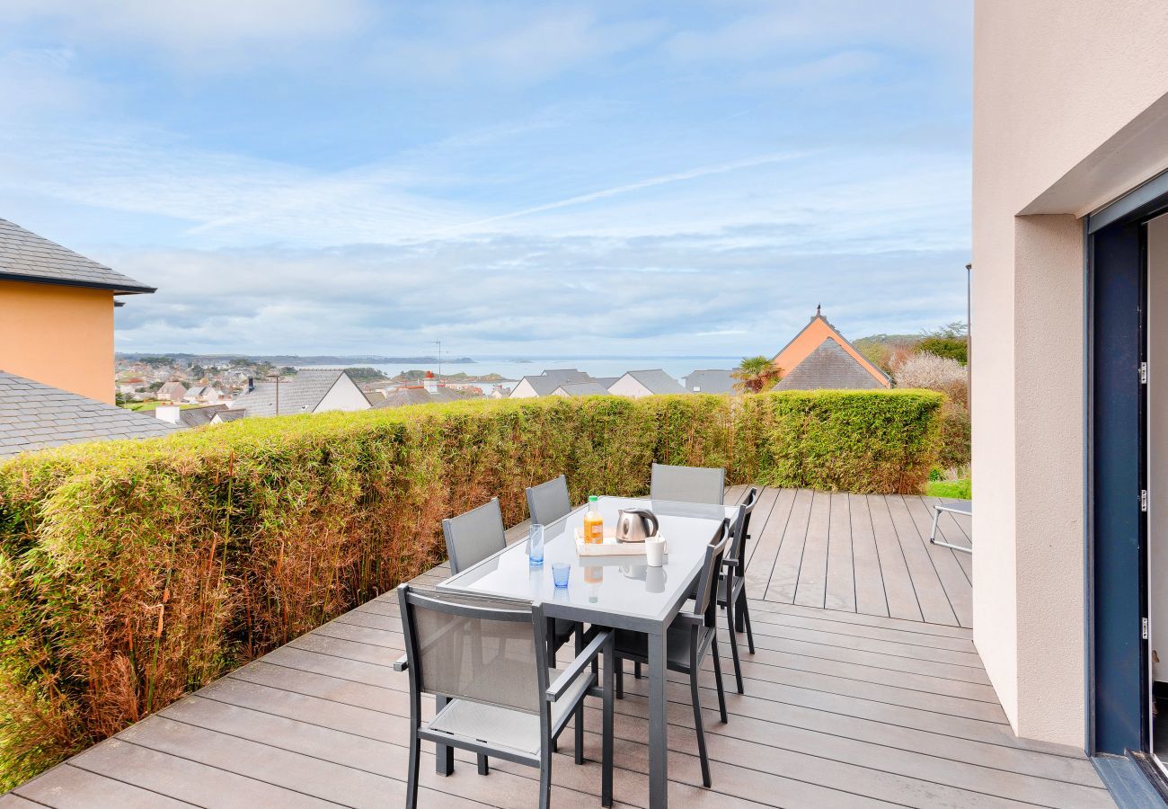 Ferienhaus in Erquy - Vue mer - Neues Haus mit Garten für 6