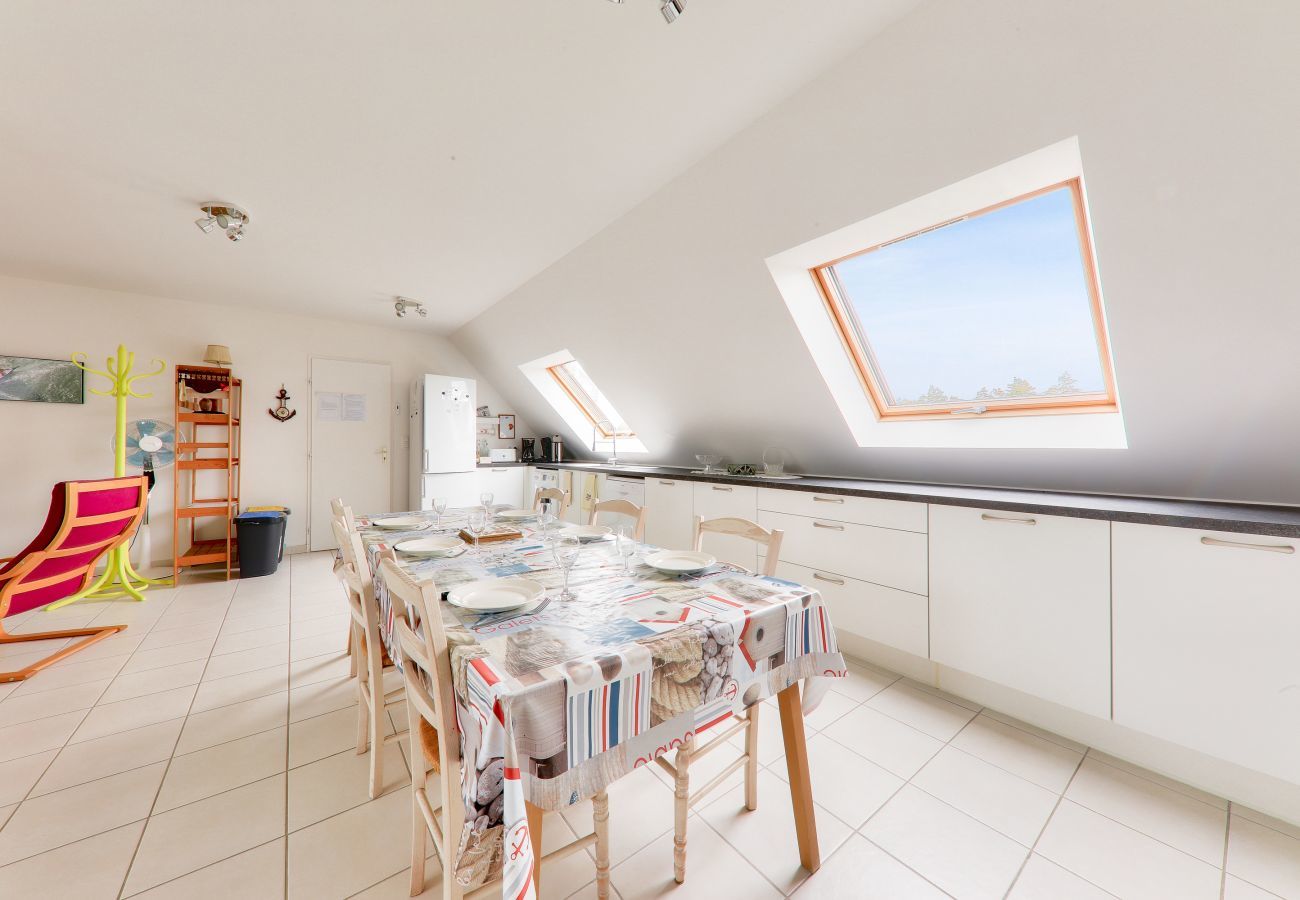 Ferienwohnung in Saint-Gildas-de-Rhuys - Aufenthalt 850m von den Stränden entfernt