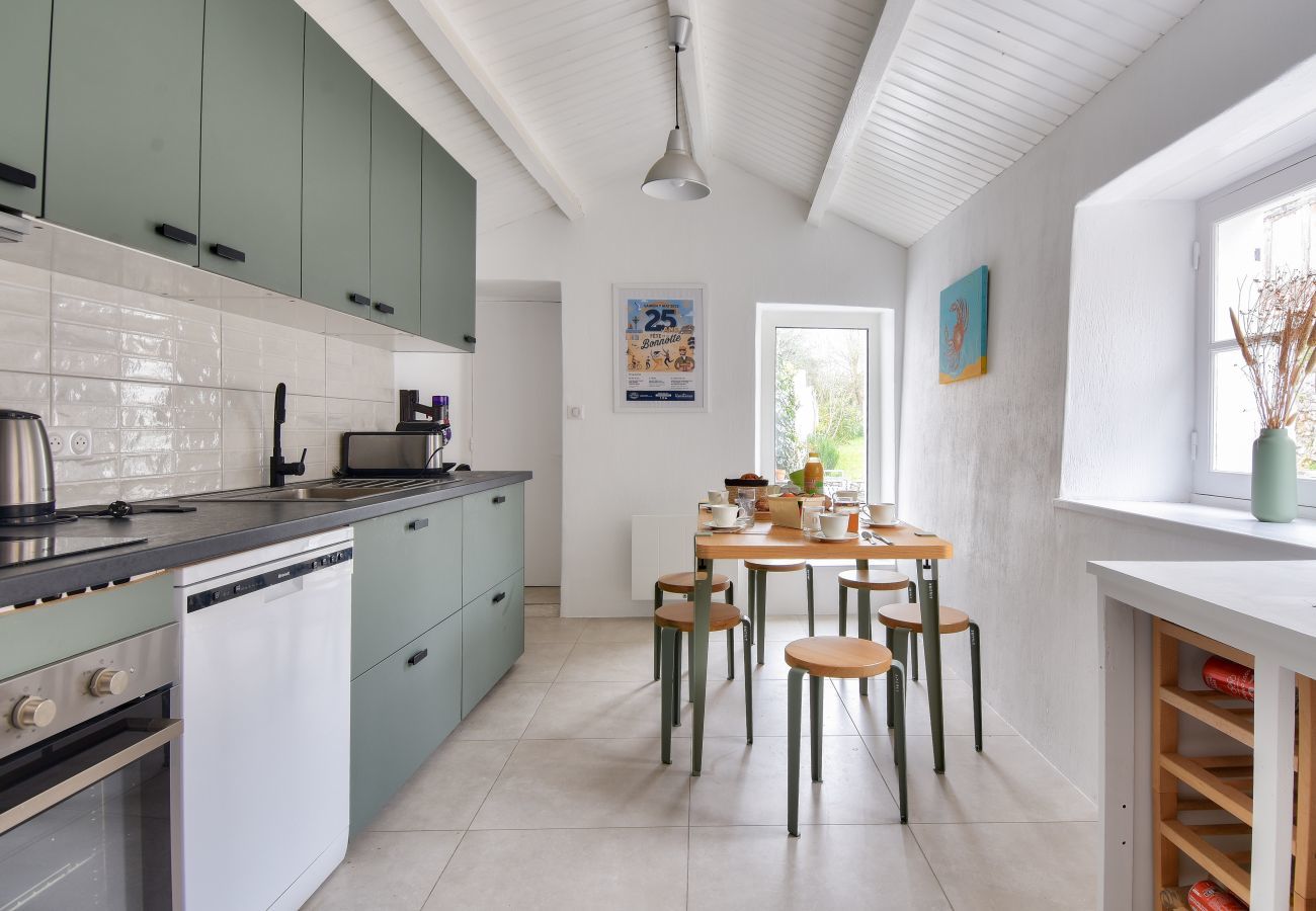 Ferienhaus in Noirmoutier-en-l´Ile - Noirmoutier - 200m Markt - 8 Erwachsene - 4 Kinder
