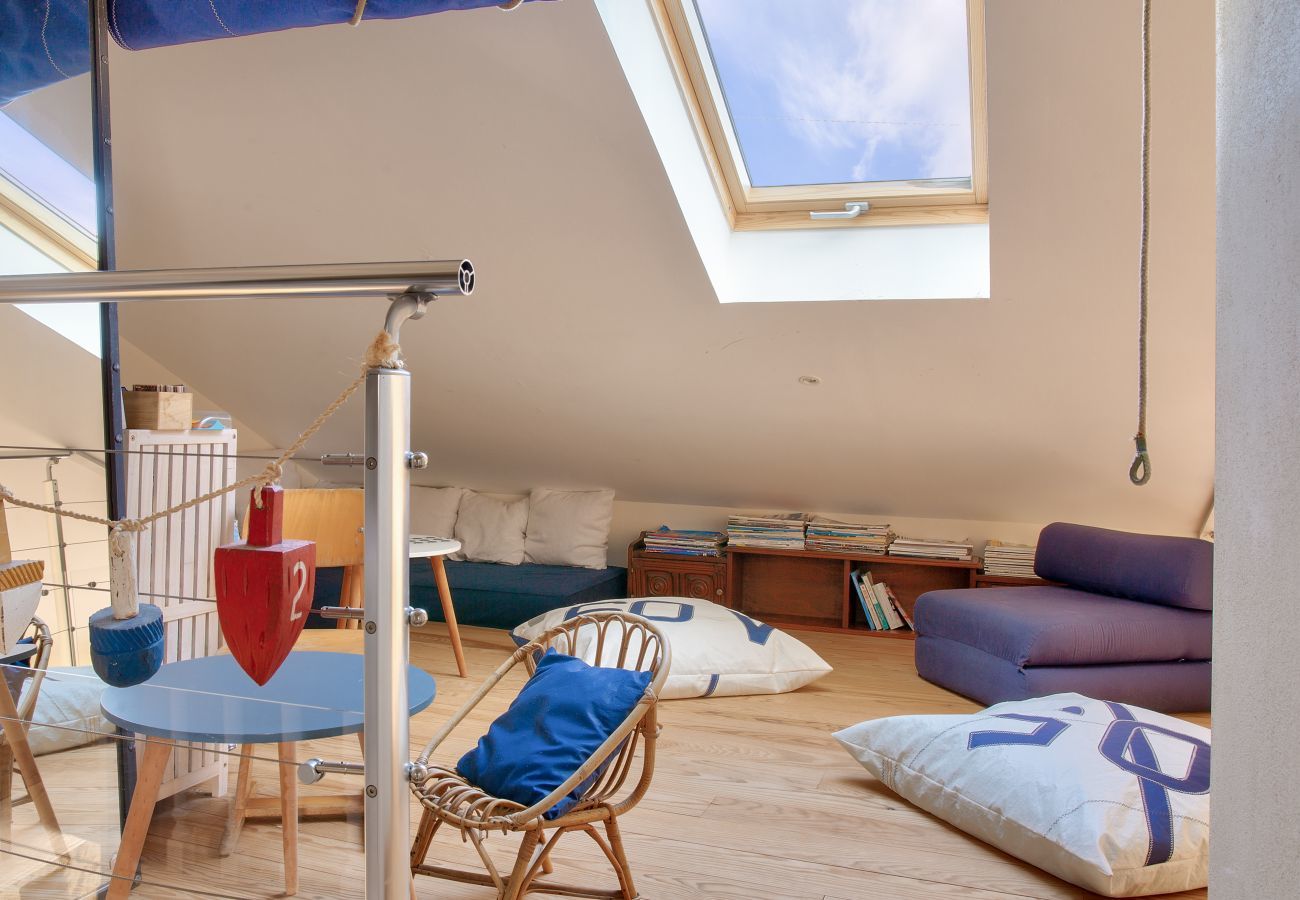 Ferienhaus in Fouesnant - 850 m Strand „Cale de Beg Meil“, Haus für 8