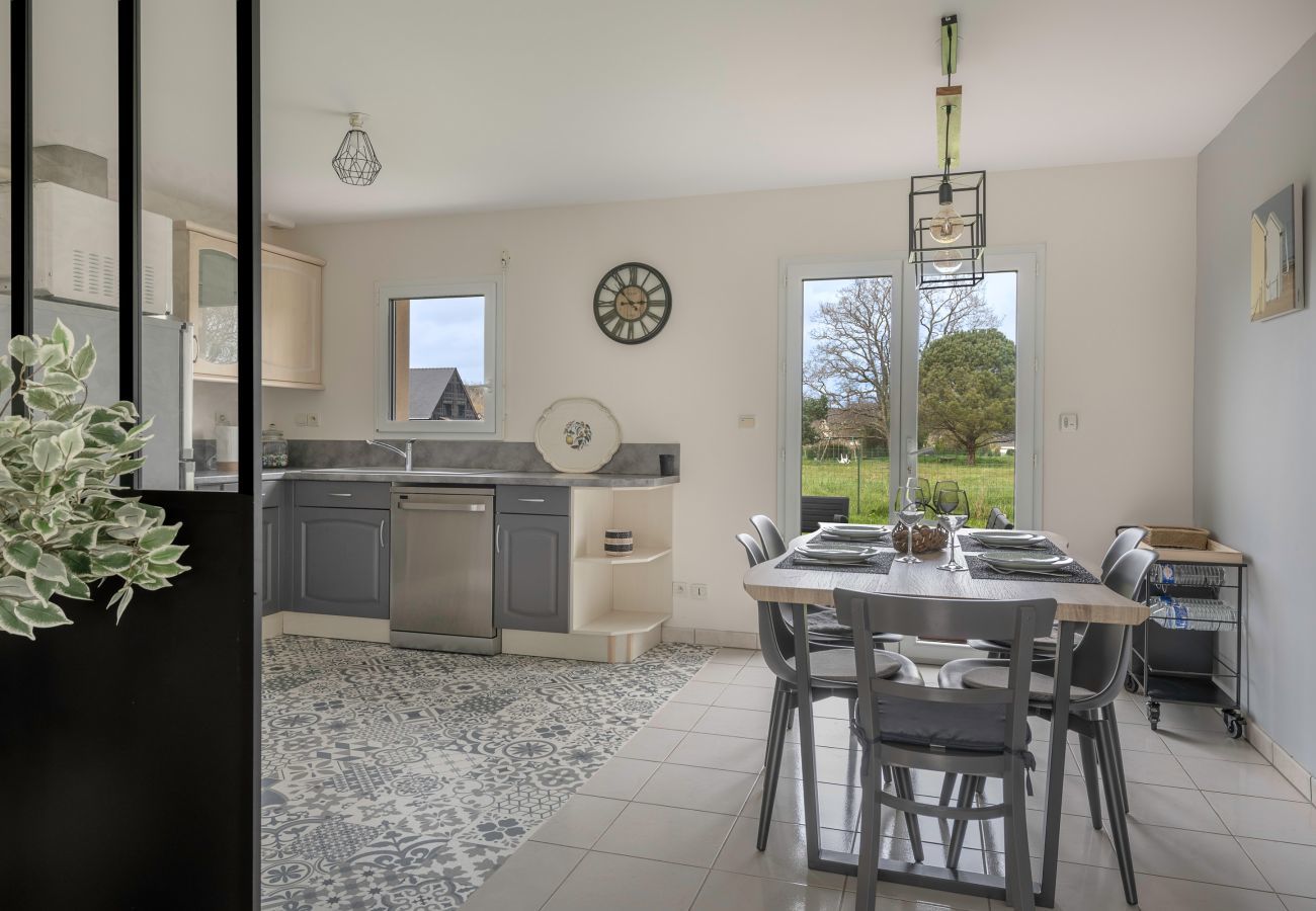 Ferienhaus in Saint-Molf - 10 Minuten vom Meer, Ferienhaus mit Garten