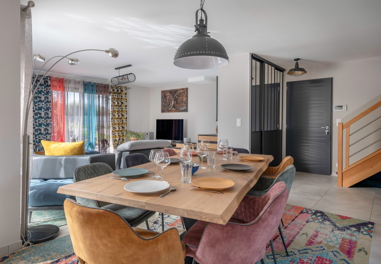 Ferienhaus in Pornic - Familienhaus mit Jacuzzi für 6 Personen