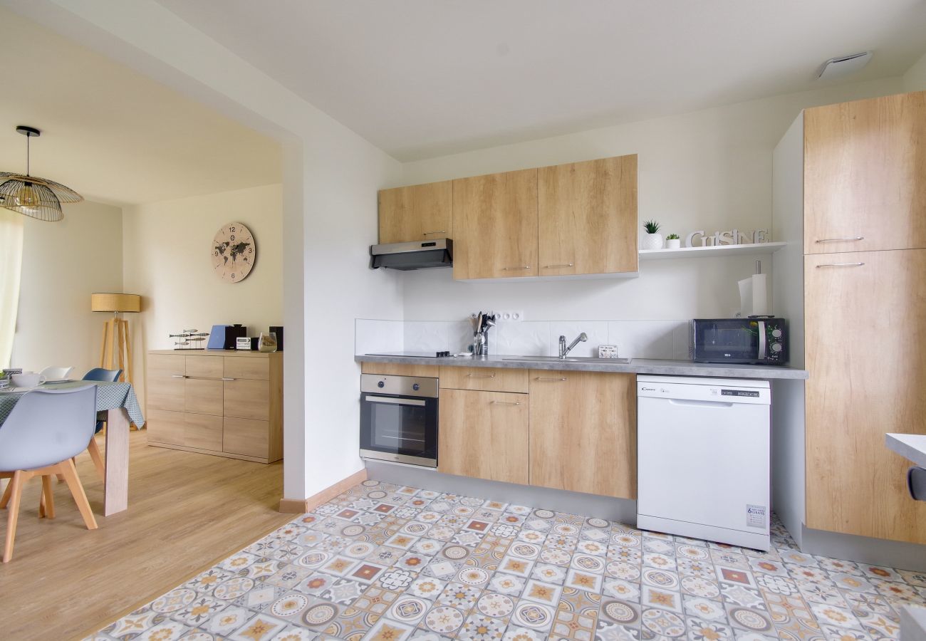 Ferienhaus in Erquy - Haus & Garten - 650 m vom Strand  entfernt