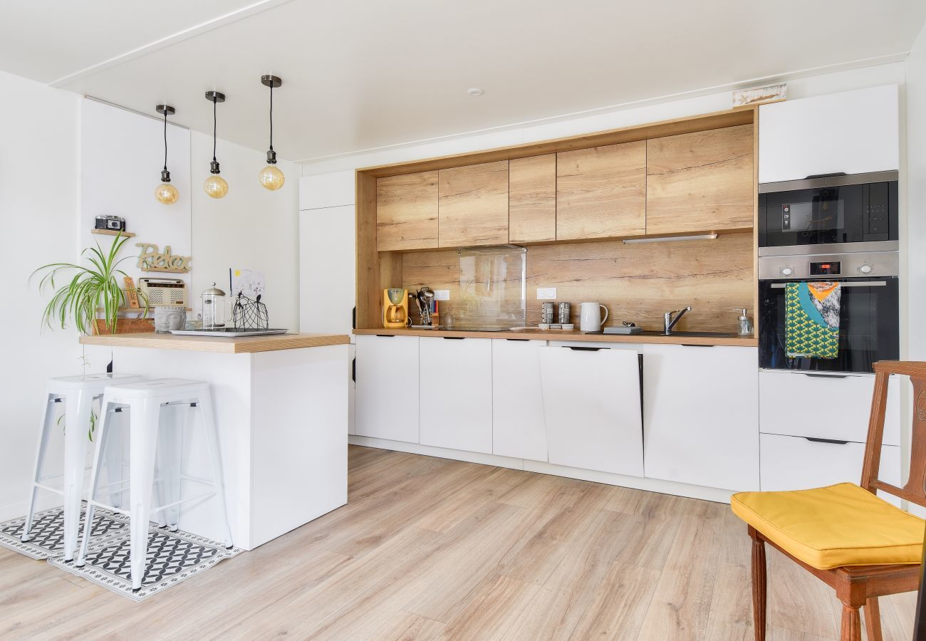 Chalet in Bretignolles-sur-Mer - Ruhiges Anwesen mit Pool - Chalet für 6