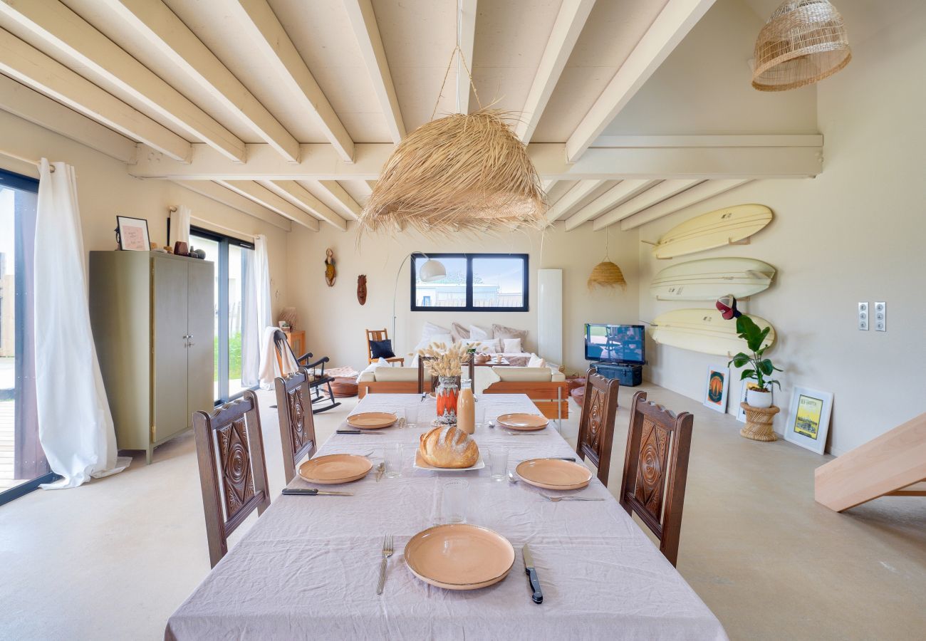 Ferienhaus in Penmarch - 1 km vom Strand von Pors Carn, Haus für 6