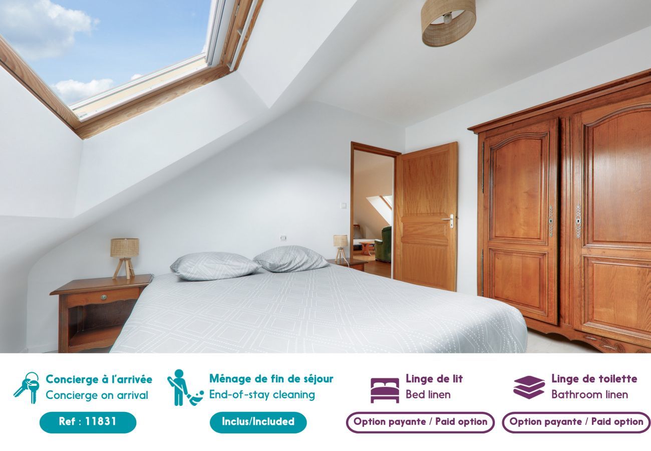Ferienhaus in Sarzeau - Sarzeau - 12 pers - Hallenbad und Billardtisch