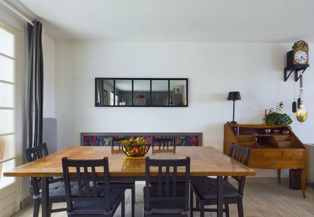 Ferienhaus in Saint-Hilaire-de-Riez - Haus mit Garten für 6, 800m bis zum Strand