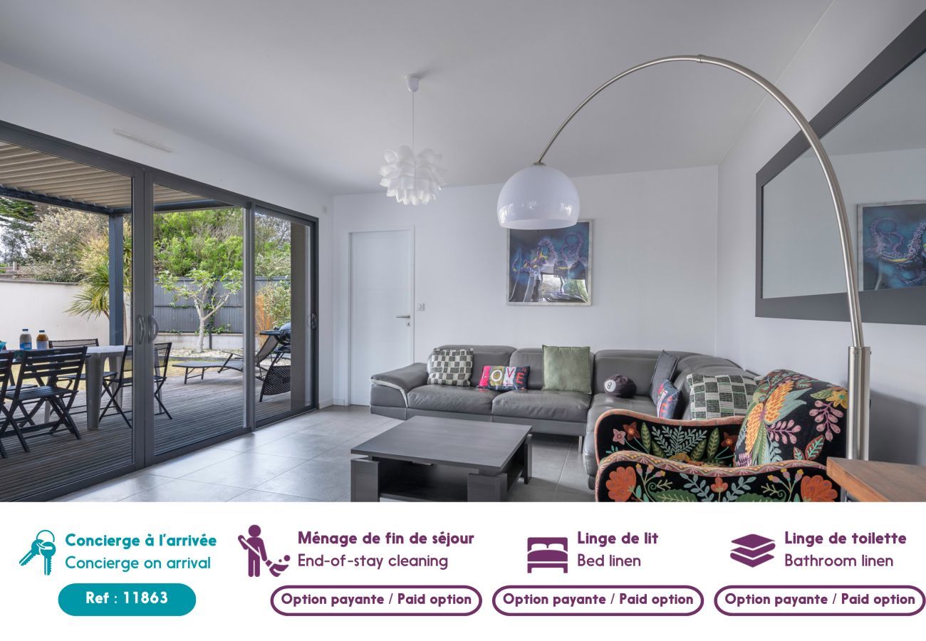 Ferienhaus in Guérande -  Haus mit 3 Schlafzimmern und schönem Garten in Guérande