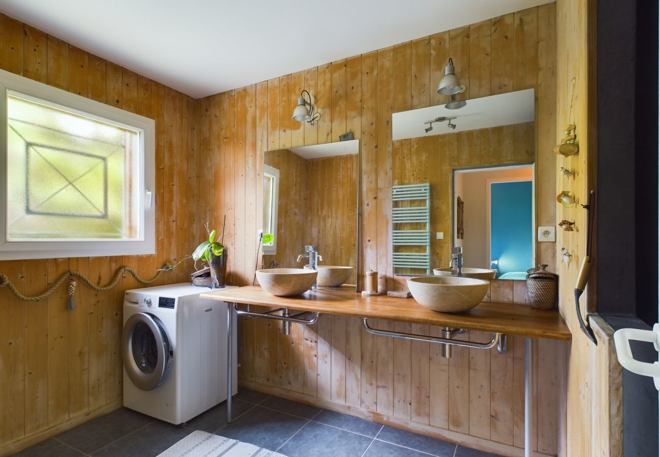 Ferienhaus in Lanton - Pool und Heiterkeit - Haus für 6 Personen