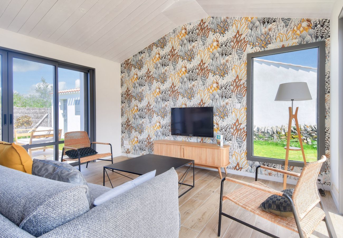 Ferienhaus in Noirmoutier-en-l´Ile - Neues Haus- 6 Erwachsene & 4 Kinder - 350m Strand