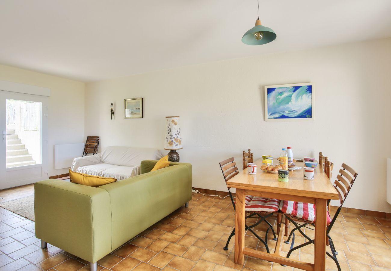 Ferienhaus in Erquy - direkter Strandzugang – 4 Erwachsene und 3 Kinder