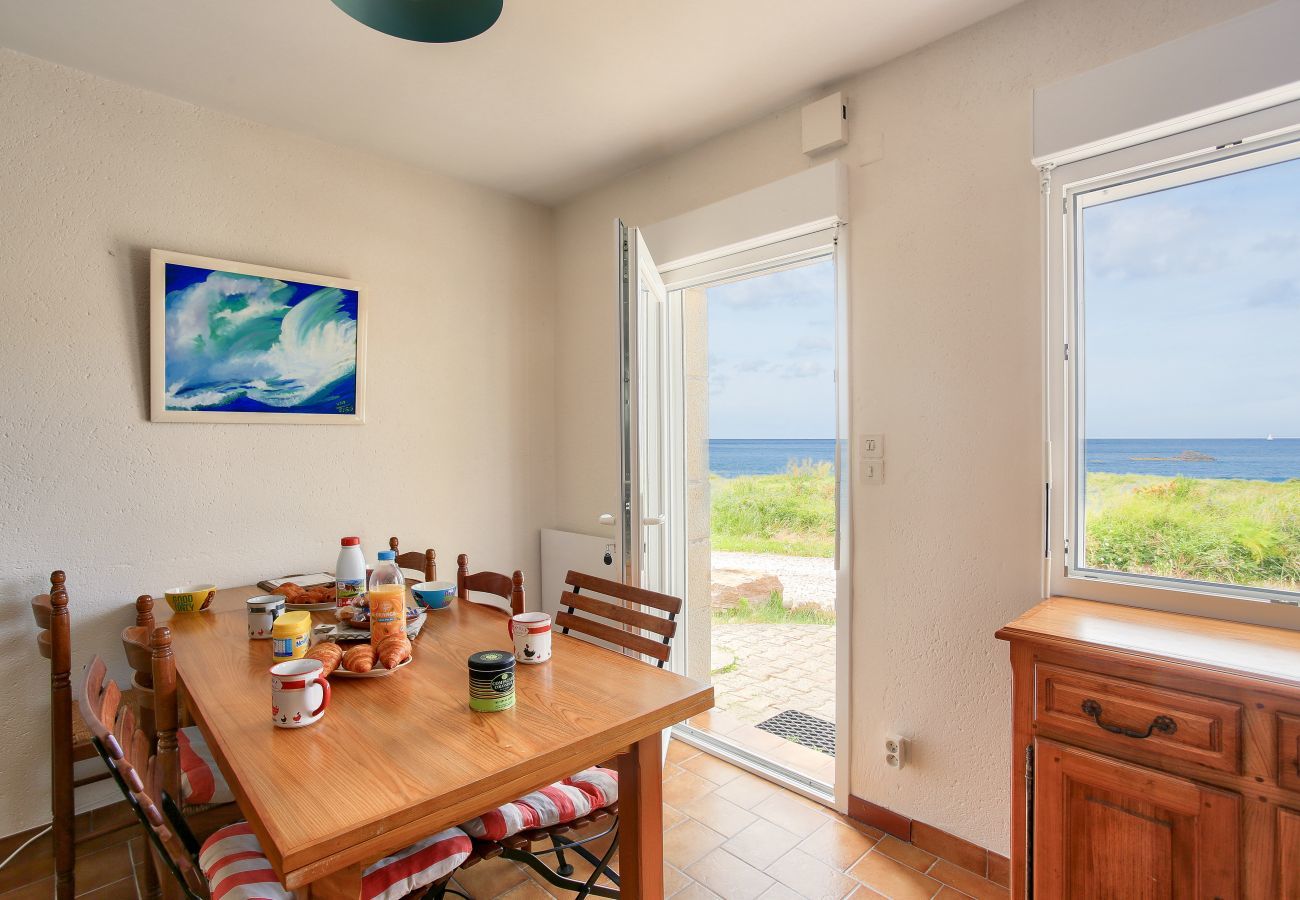Ferienhaus in Erquy - direkter Strandzugang – 4 Erwachsene und 3 Kinder