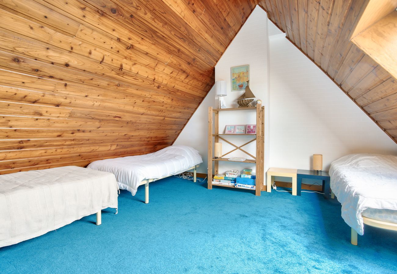 Ferienhaus in Erquy - direkter Strandzugang – 4 Erwachsene und 3 Kinder