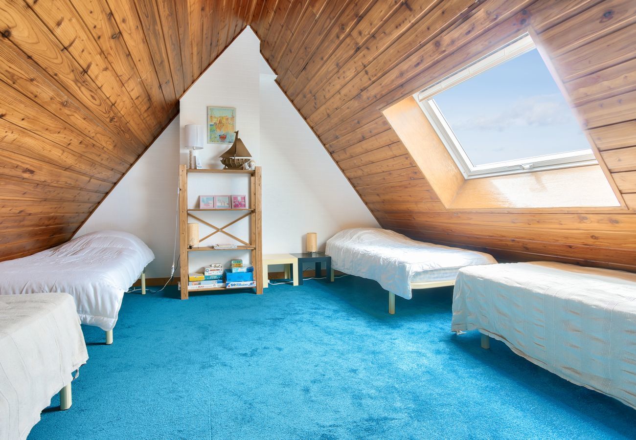 Ferienhaus in Erquy - direkter Strandzugang – 4 Erwachsene und 3 Kinder