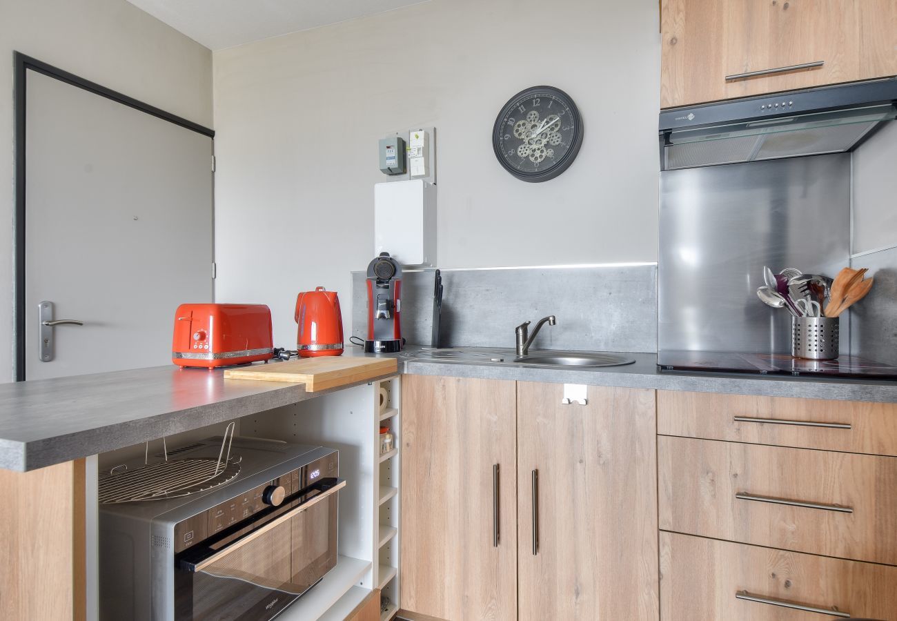Ferienwohnung in Saint-Hilaire-de-Riez - Wohnung für 4, Meerblick und Füße im Wasser