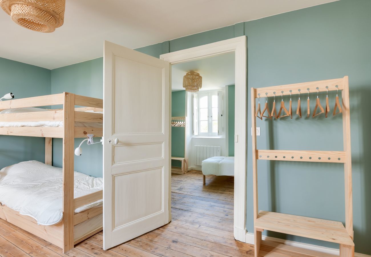 Ferienhaus in Pléboulle - Familienhaus für 12 Erwachsene und 2 Kinder