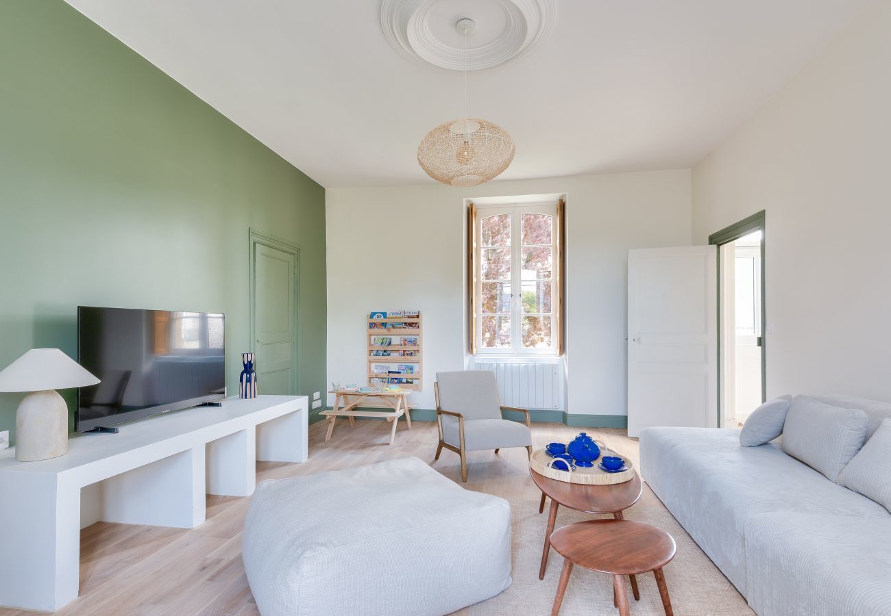 Ferienhaus in Pléboulle - Familienhaus für 12 Erwachsene und 2 Kinder