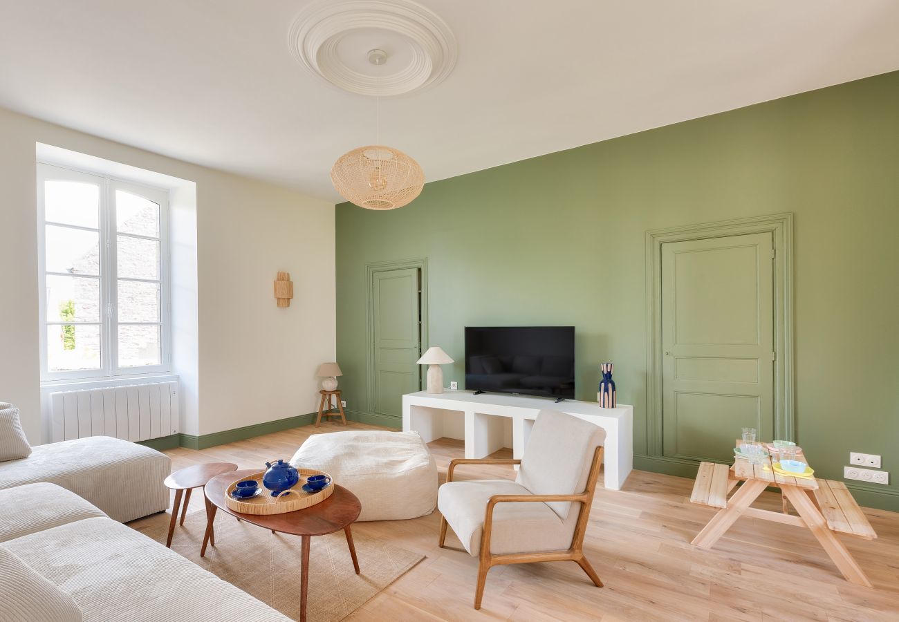 Ferienhaus in Pléboulle - Familienhaus für 12 Erwachsene und 2 Kinder