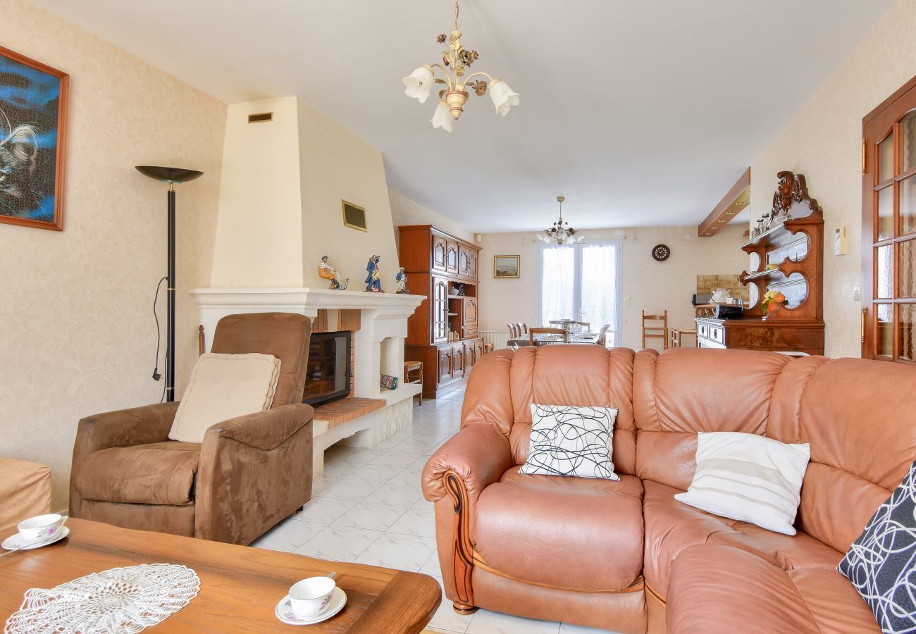 Ferienhaus in Bretignolles-sur-Mer - Familienhaus für 8 Personen, 750m bis zum Strand