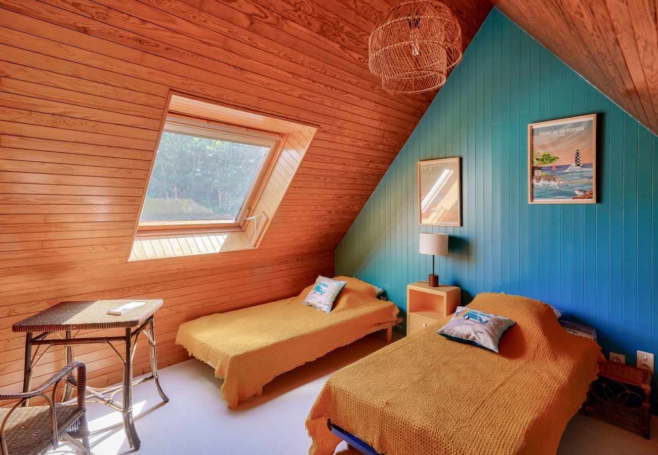 Ferienhaus in Le Guilvinec - Schönes, buntes Familienhaus für 6