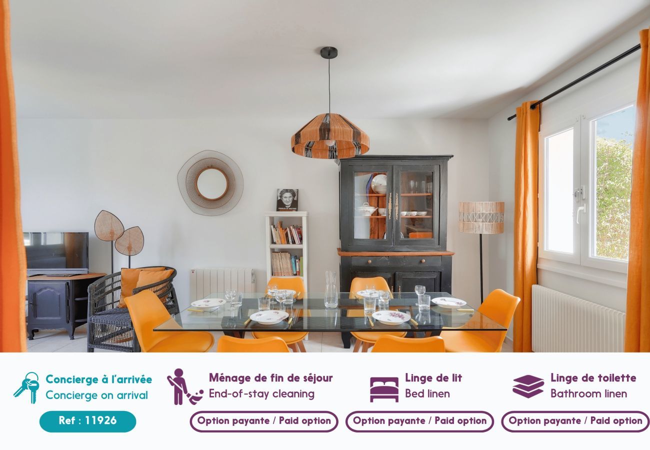 Ferienhaus in Le Guilvinec - Schönes, buntes Familienhaus für 6