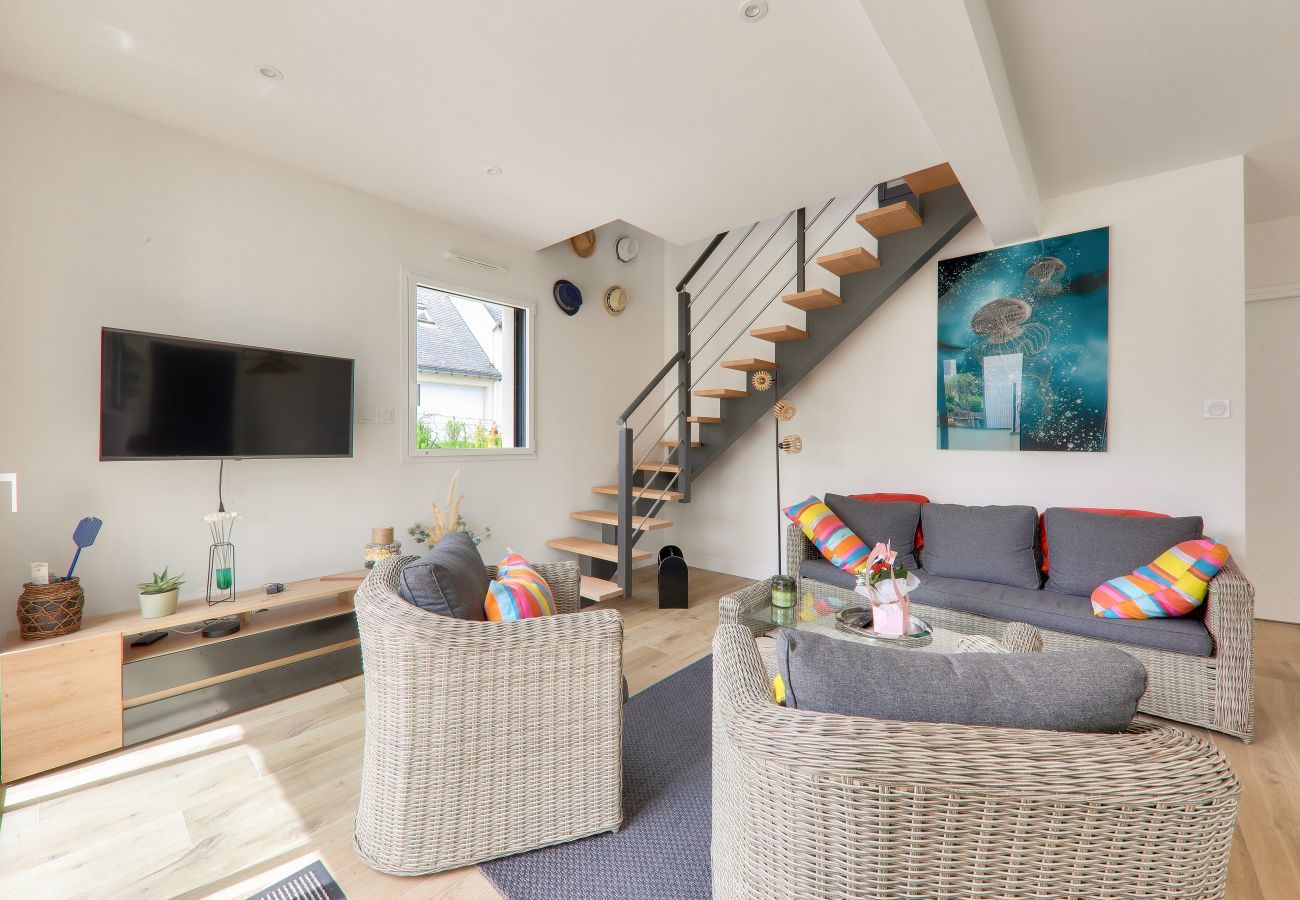 Ferienhaus in Saint-Gildas-de-Rhuys - Haus mit Garten - 400m bis zum Strand von Govelins
