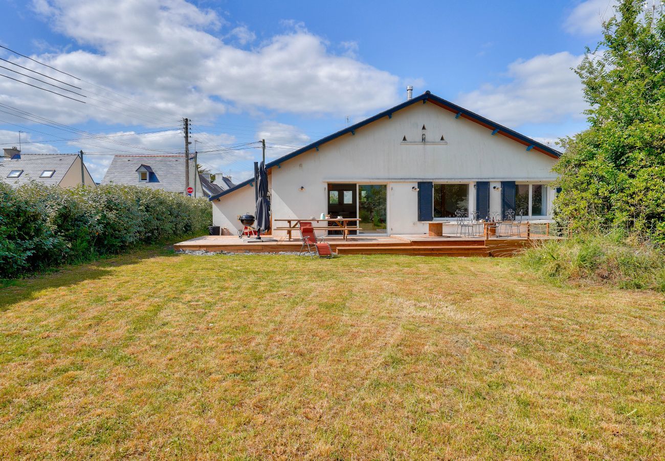 Ferienhaus in Ile Tudy - Schönes Haus für 4 - 300m Strand und Teich