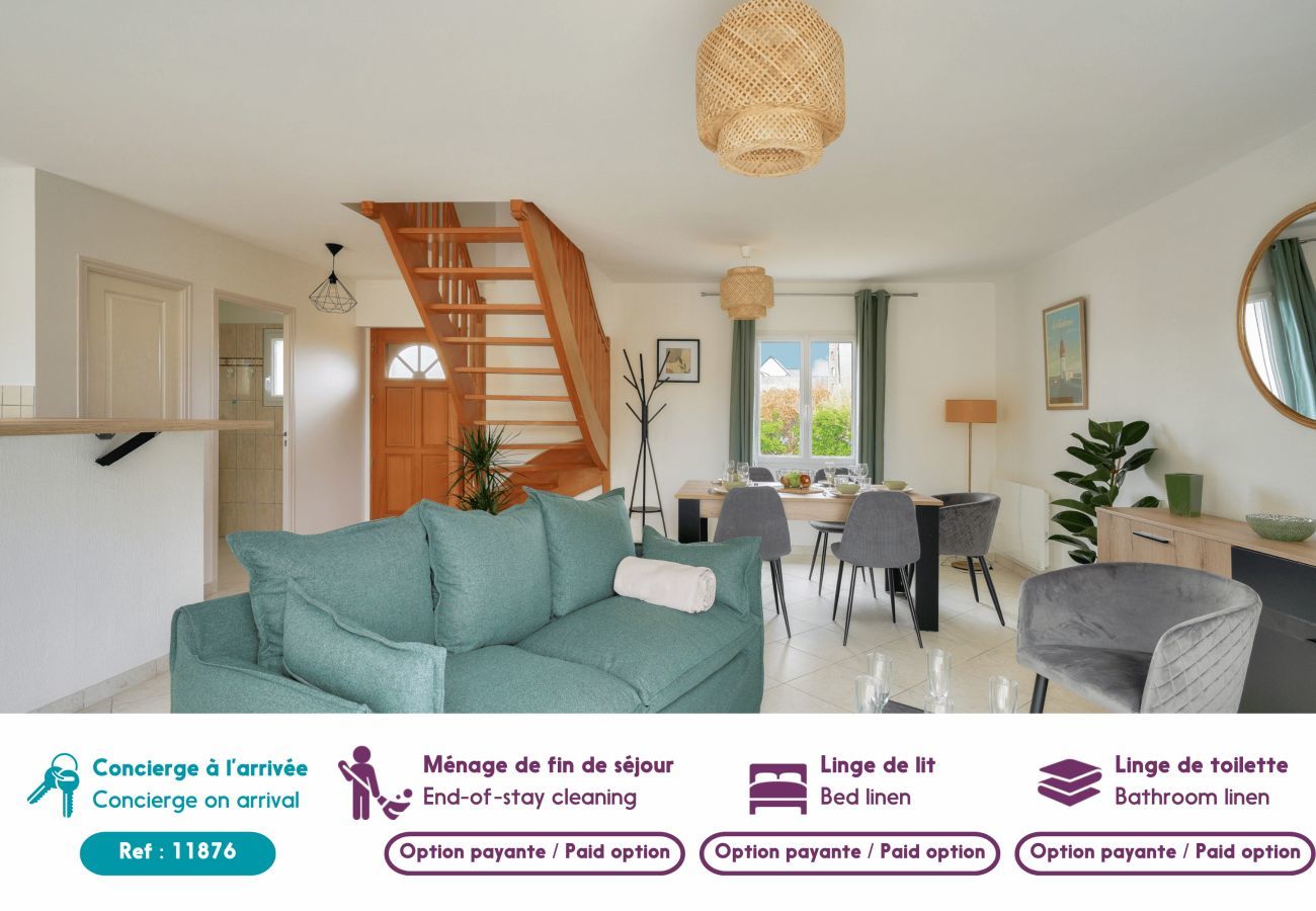 Ferienhaus in Le Guilvinec - Haus für 4 Erwachsene, 1 Kind 
