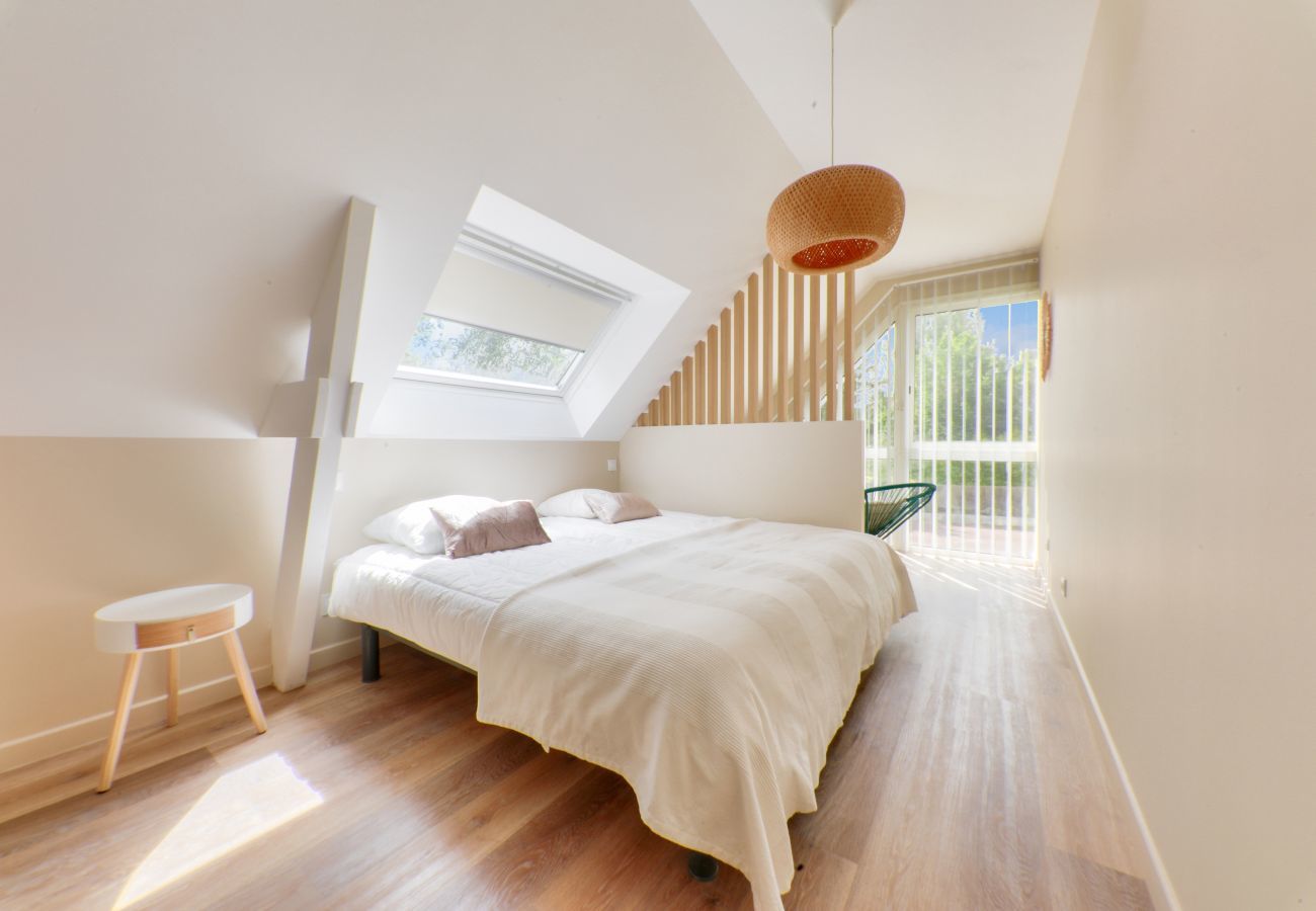 Ferienhaus in Arradon - Haus für 8 mit Pool, 500m bis zum Strand