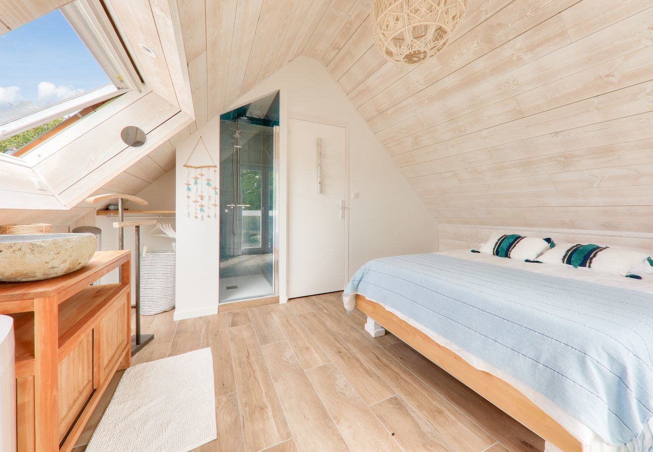 Ferienhaus in Arradon - Haus für 8 mit Pool, 500m bis zum Strand