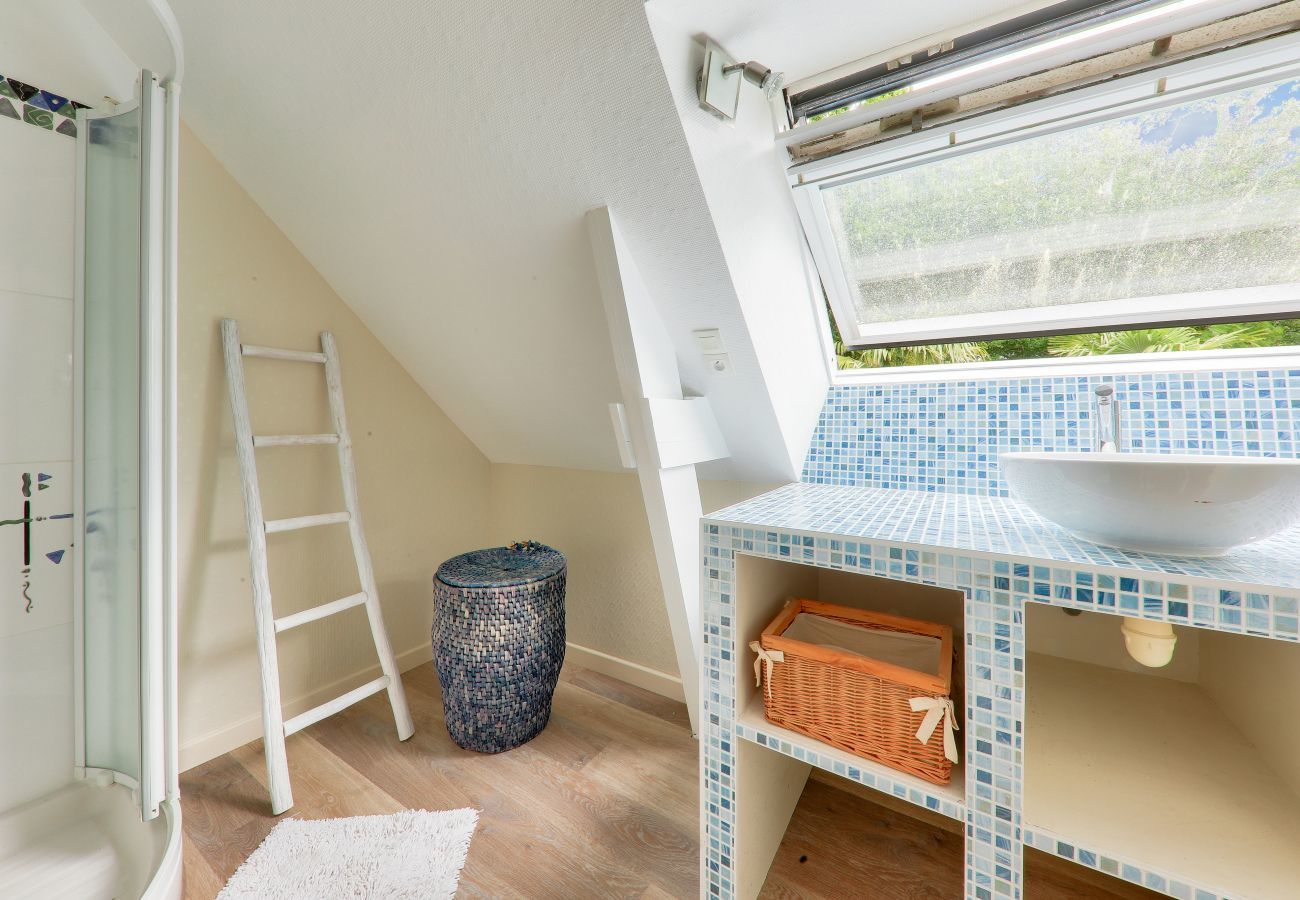 Ferienhaus in Arradon - Haus für 8 mit Pool, 500m bis zum Strand