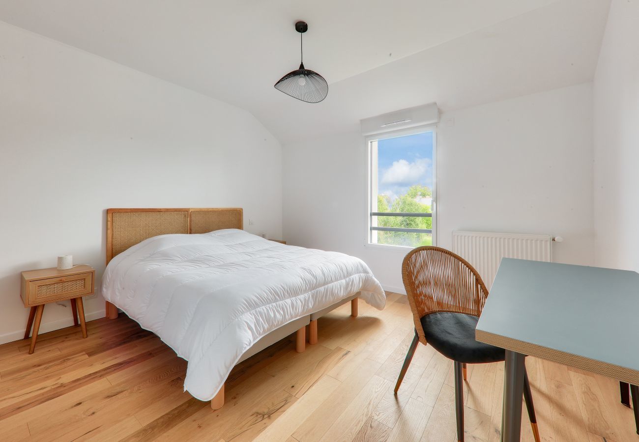 Ferienhaus in Le Tour-du-Parc - 800m von den Stränden - Neues Haus für 8