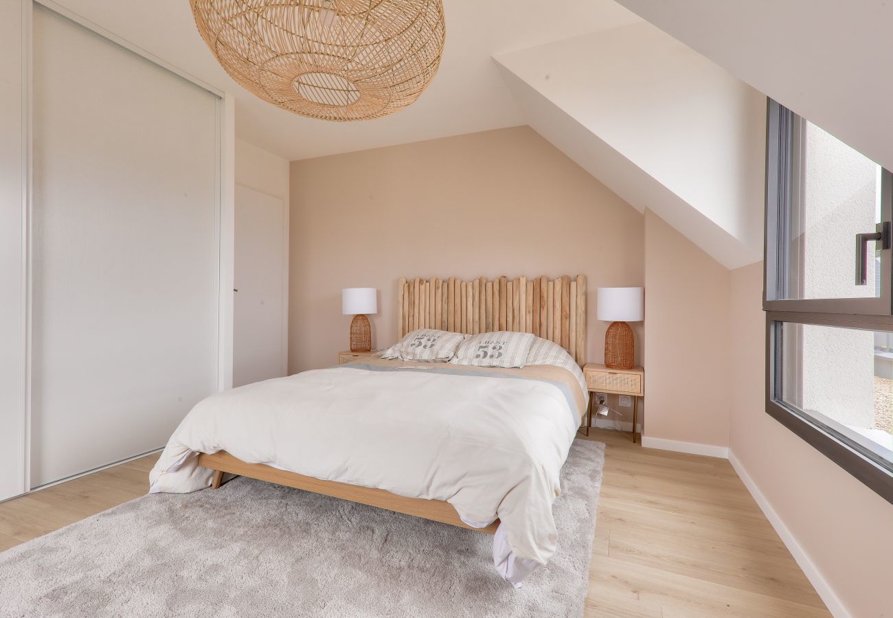 Ferienhaus in Saint-Philibert - 200m vom Strand, großes Haus für 10