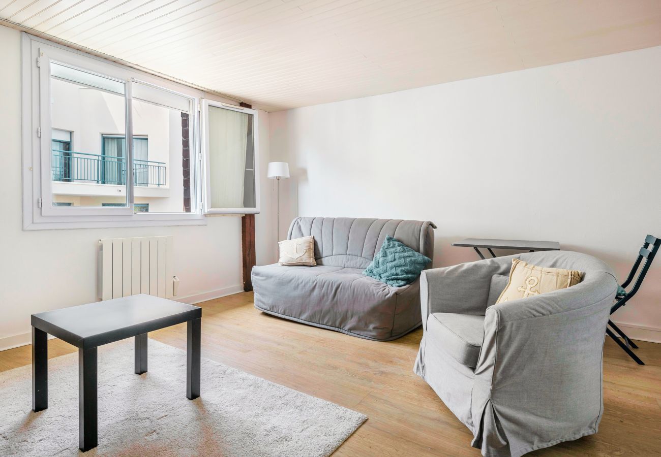 Ferienwohnung in Pornichet - 450 m vom Strand entfernt, Hyperzentrum von Pornichet für 4 Personen