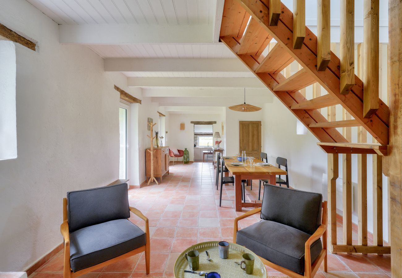 Ferienhaus in Saint-Jean-Trolimon - Schönes Haus auf dem Land für 4 