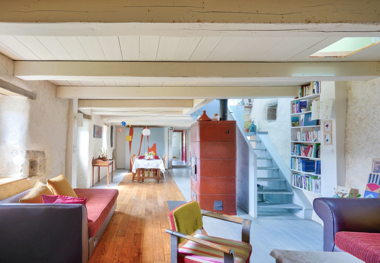 Ferienhaus in Plovan - 1km vom Strand, charmantes Haus für 6