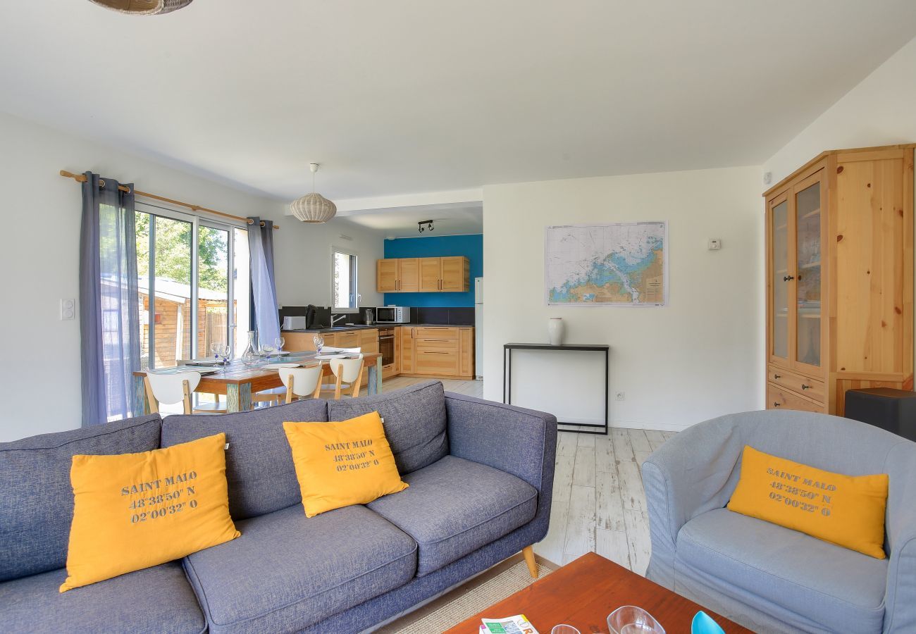 Ferienhaus in Saint-Lunaire - 10 min vom Großen Strand entfernt - 3* Haus