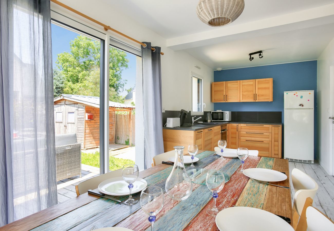 Ferienhaus in Saint-Lunaire - 10 min vom Großen Strand entfernt - 3* Haus