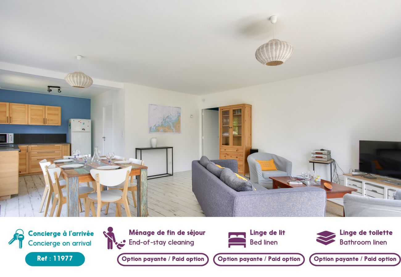 Ferienhaus in Saint-Lunaire - 10 min vom Großen Strand entfernt - 3* Haus
