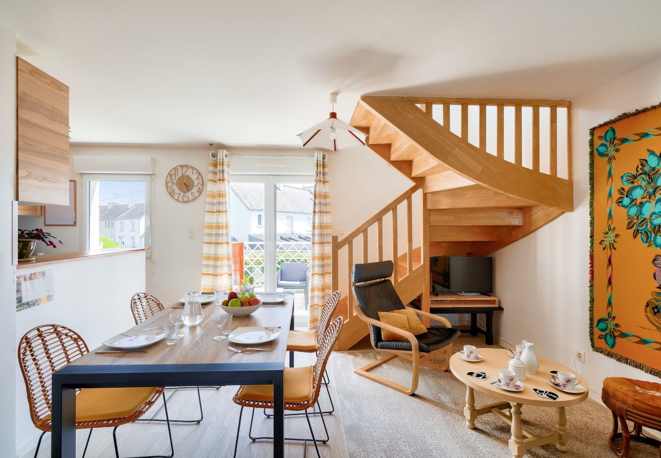 Ferienwohnung in Le Guilvinec - Duplex für 4 nahe Hafen - 500 m vom Strand