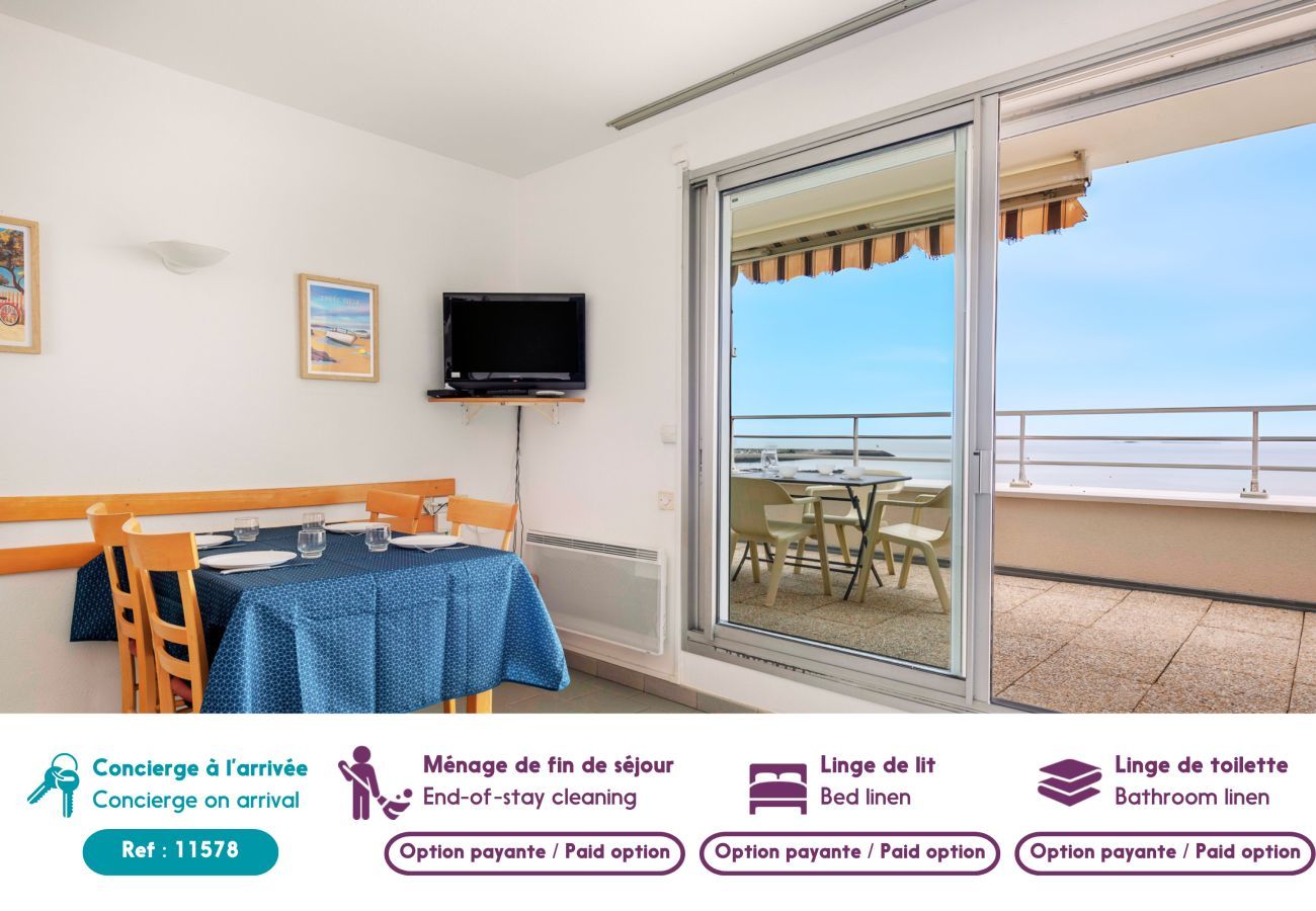 Ferienwohnung in Pornichet -  Meerblick - Apartment für 4 Personen