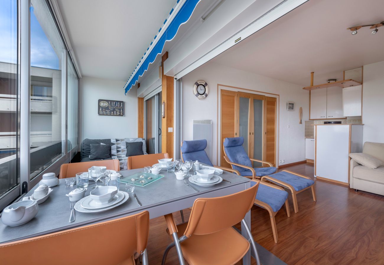Ferienwohnung in La Baule-Escoublac -  500 m vom Strand entfernt, Apartment für 4 Personen