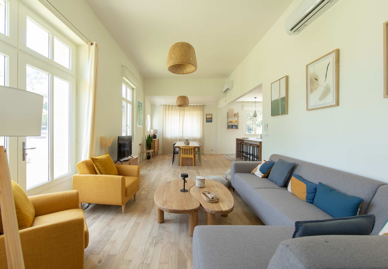 Ferienhaus in Lège-Cap-Ferret - Am Leuchtturm Ferret - 300m Strand - für 10 Pers