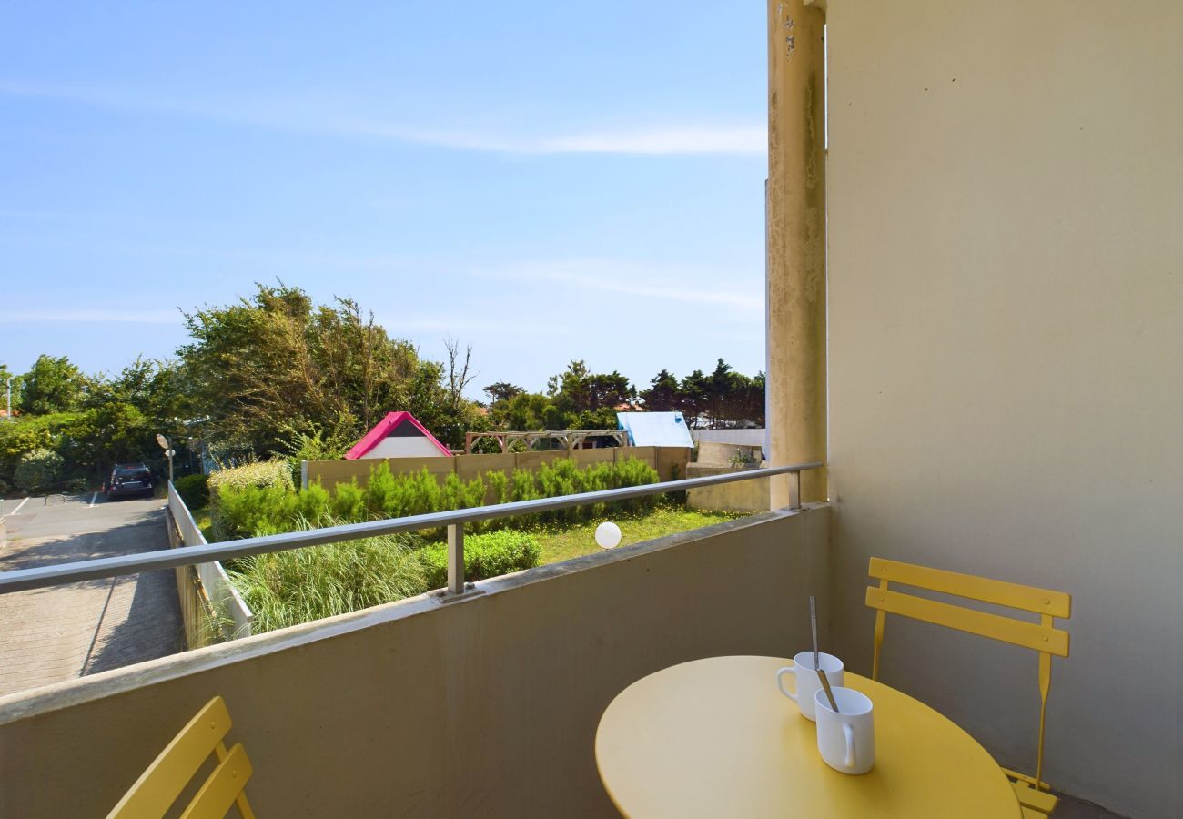 Ferienwohnung in Saint-Hilaire-de-Riez - 150m von der Corniche, Mezzanine-Appartement für 4