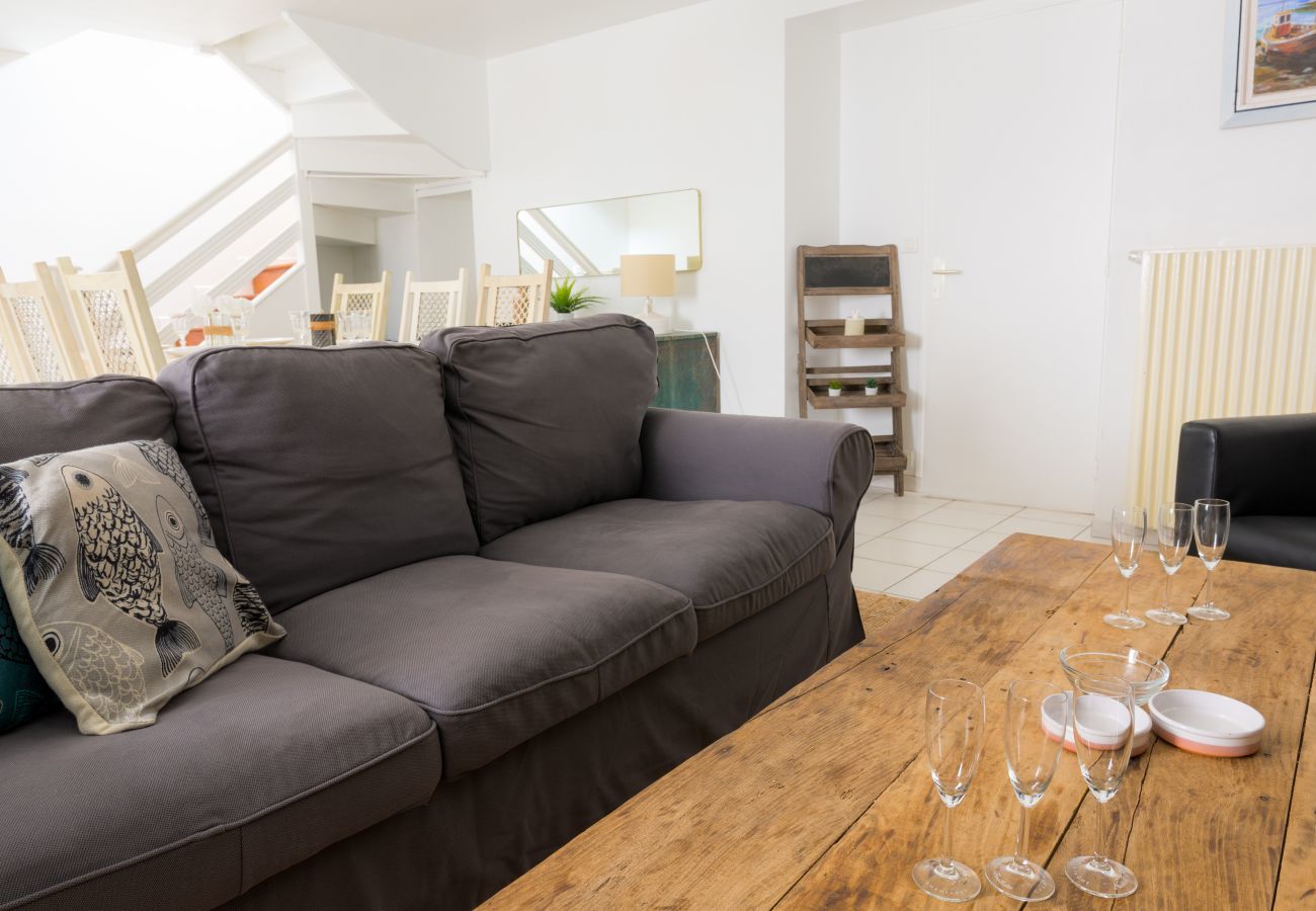Ferienhaus in Névez - Névez Zentrum – Garten – 2 bis 8 Personen