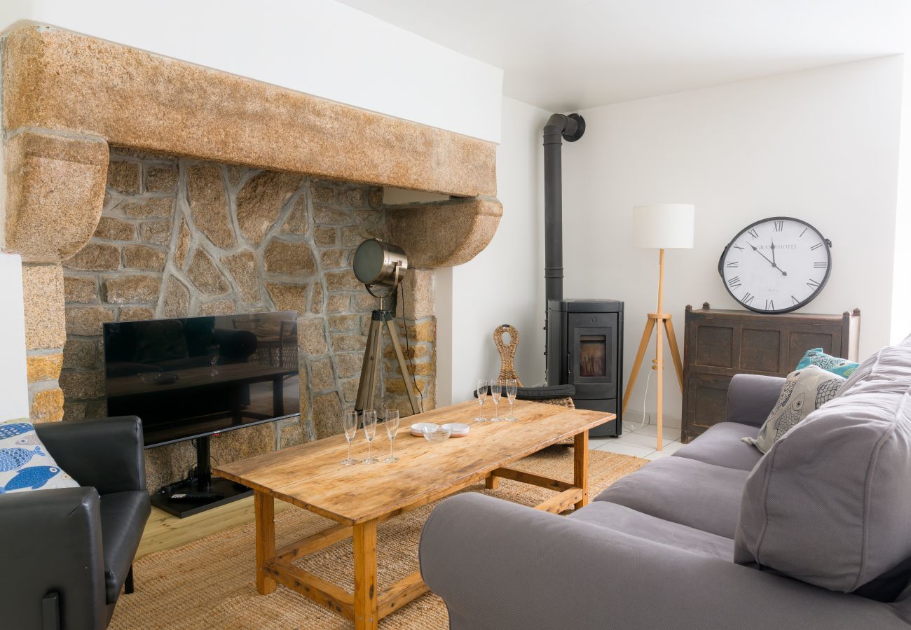 Ferienhaus in Névez - Névez Zentrum – Garten – 2 bis 8 Personen