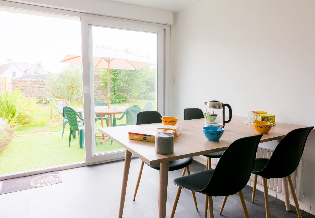 Ferienhaus in Névez - Névez Zentrum – Garten – 2 bis 8 Personen