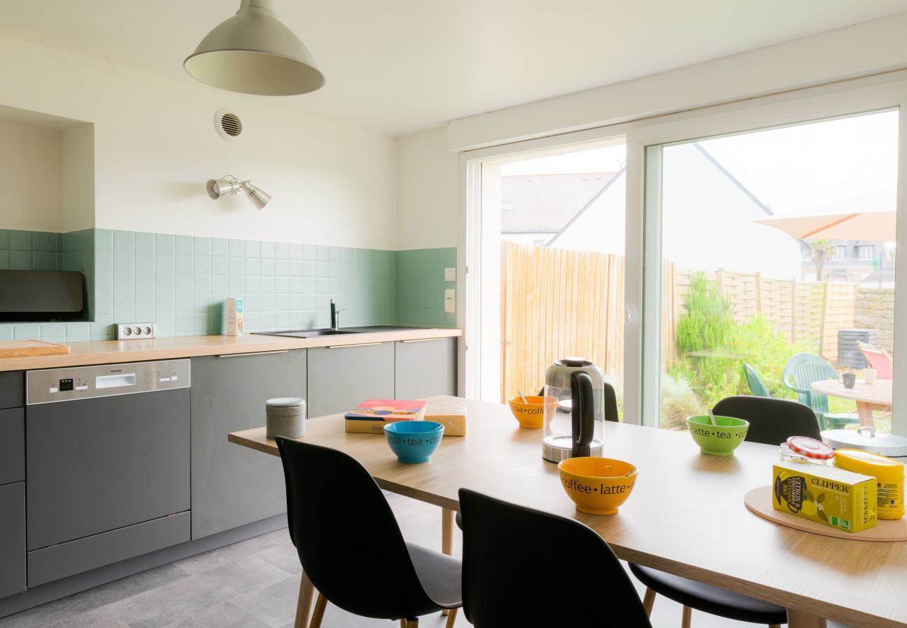 Ferienhaus in Névez - Névez Zentrum – Garten – 2 bis 8 Personen